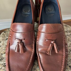 Cole Haan Men's Brown Tassel Loafers